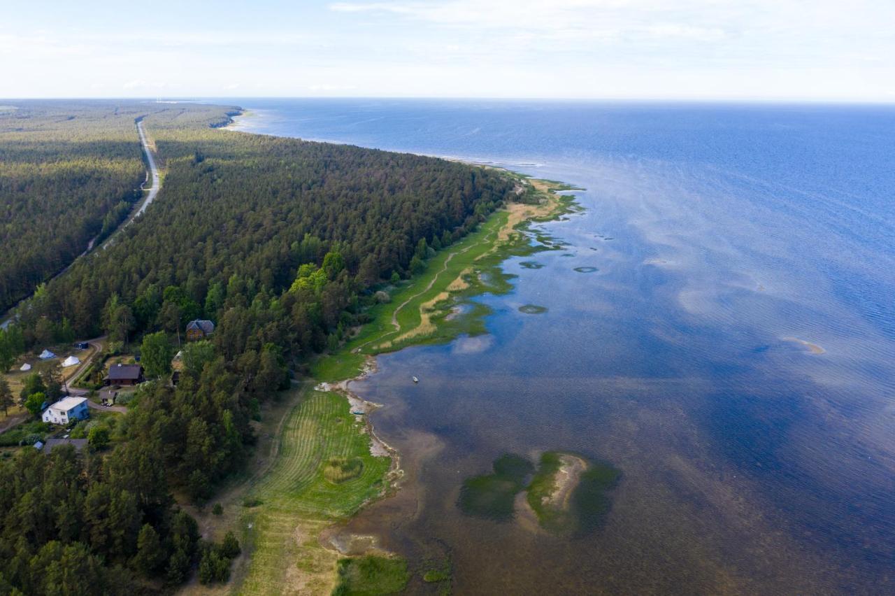 Glempings Berzciema Laguna Bērzciems Exteriér fotografie