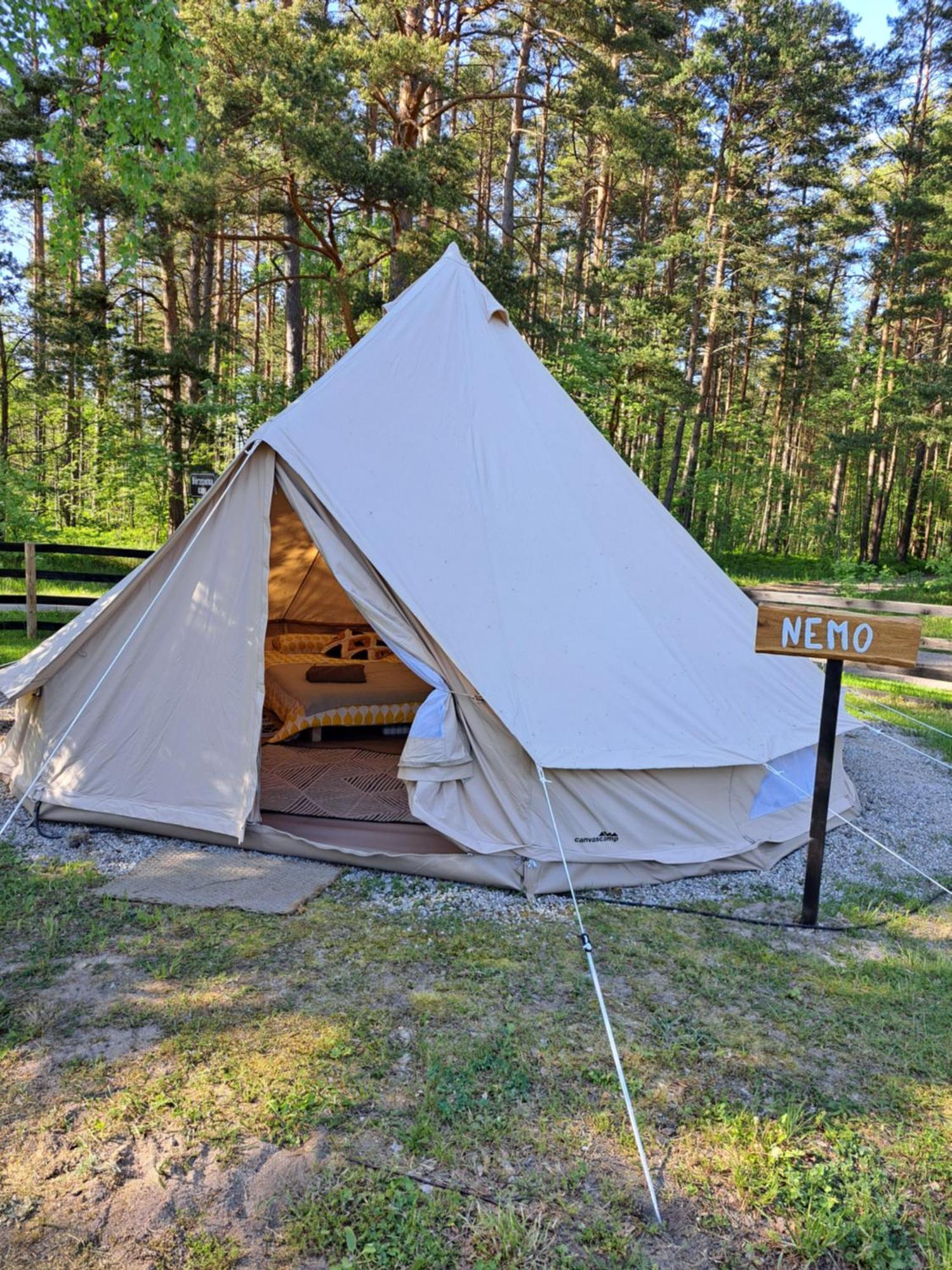 Glempings Berzciema Laguna Bērzciems Exteriér fotografie